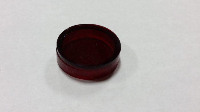 1 1/4" Round Red Lane Inserts