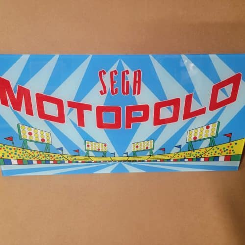 1968 Sega Motopolo Backglass