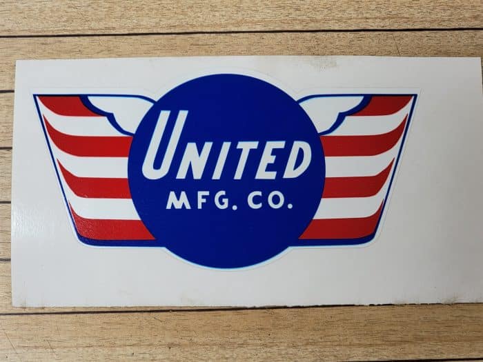 United Front Decal